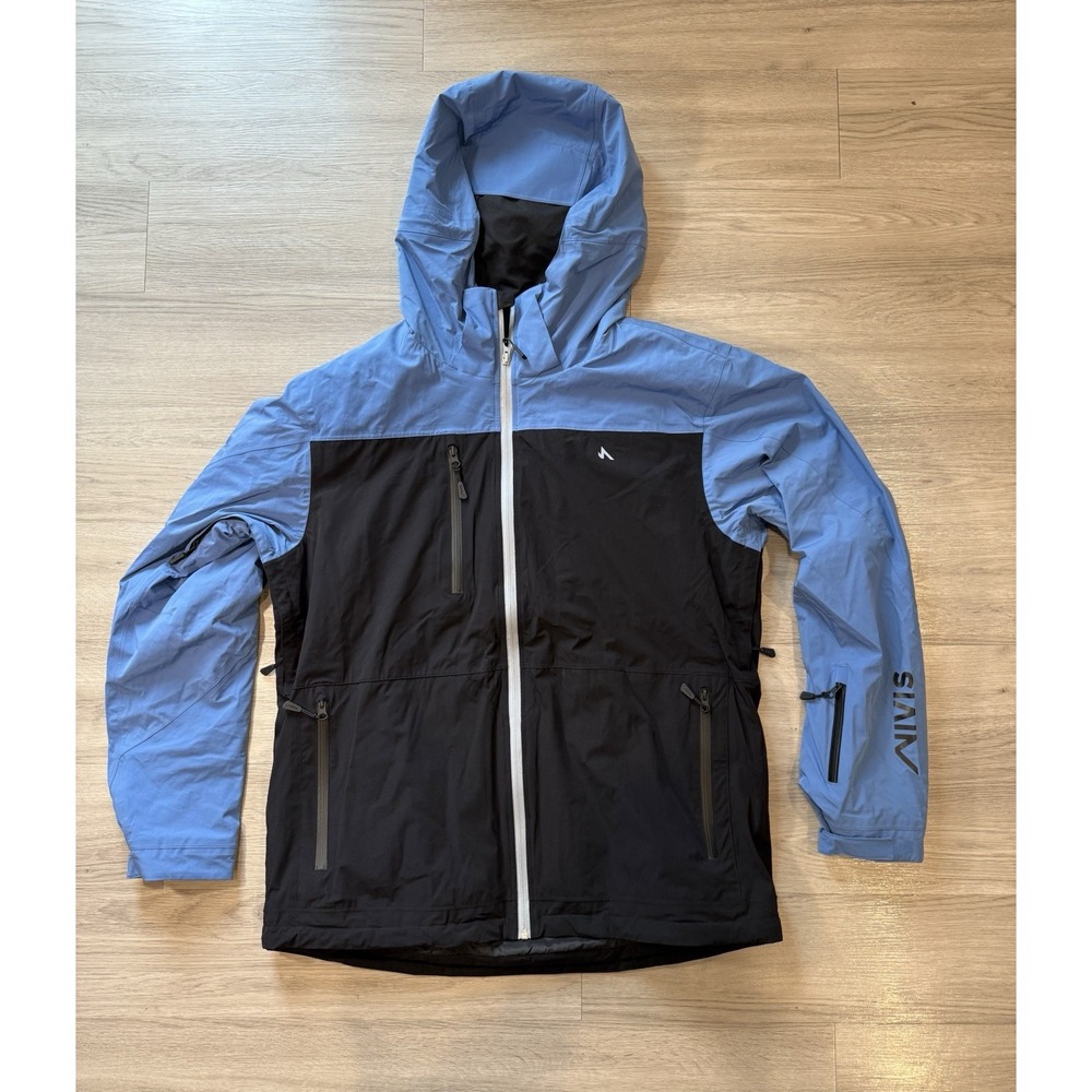 Nivi Protego Ski‎ Jacket Men's XL Blue Black Primaloft Snowboard